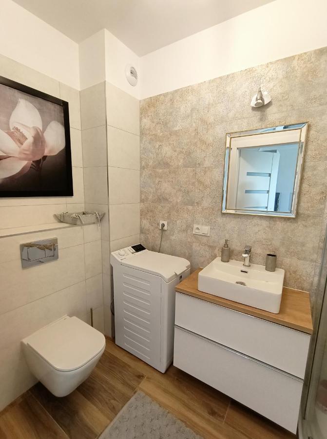 Apartament Sloneczny Brzeg Apartman Jastrzębia Góra Kültér fotó